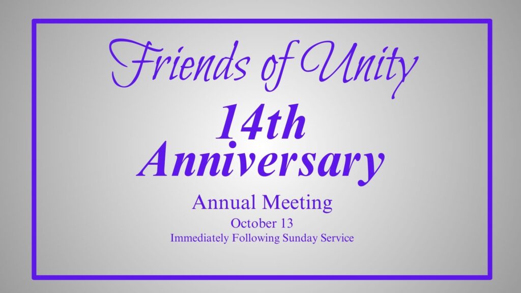 friends of unity annual meeting agenda (presentation) (2)