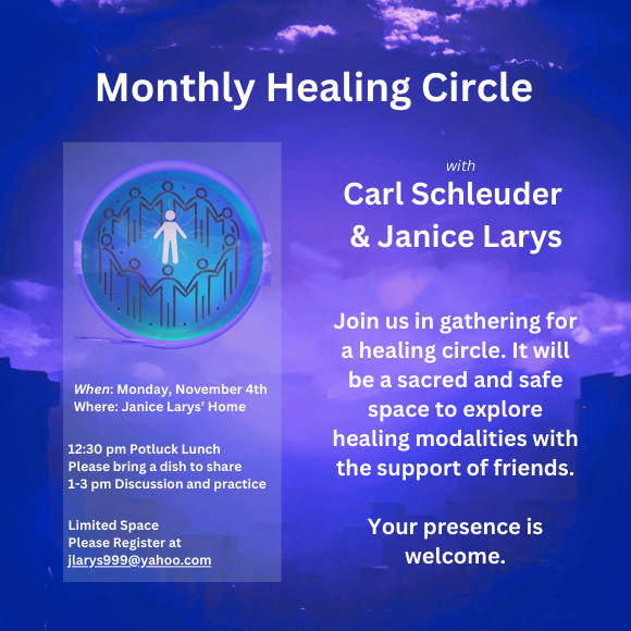 november monthly healing circle